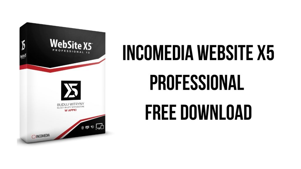 Incomedia WebSite X5 Professional 2023.1.4.0 Crack With Keys