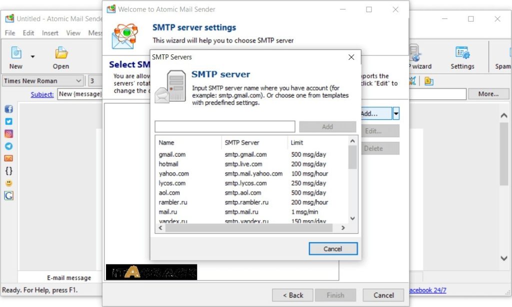 Atomic Mail Sender 9.63 Crack + Registration Key Scaricare Ultima Versione
