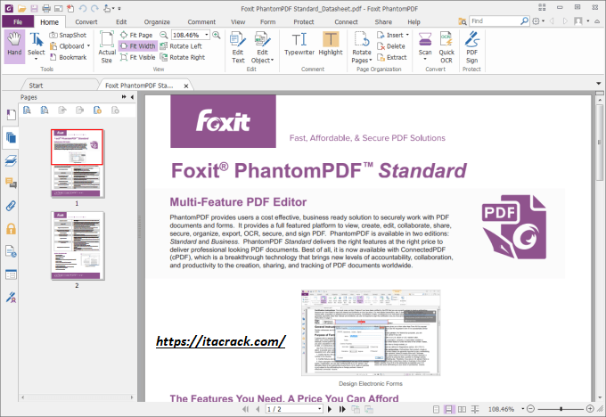 Foxit Phantompdf 12.2.3 Crack + Serial Key Gratuita Scaricare Ultima Versione