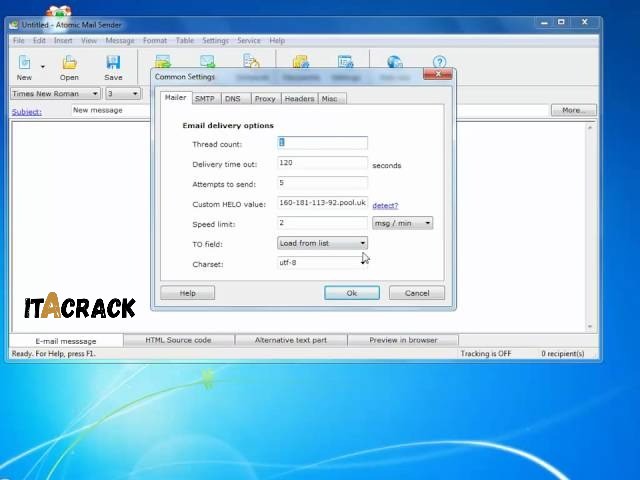 Atomic Mail Sender 9.63 Crack + Registration Key Scaricare Ultima Versione