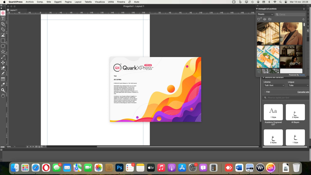 QuarkXPress Pro v20.1.1.57240 Crack Ita + Serial Key Italiano Screenshot