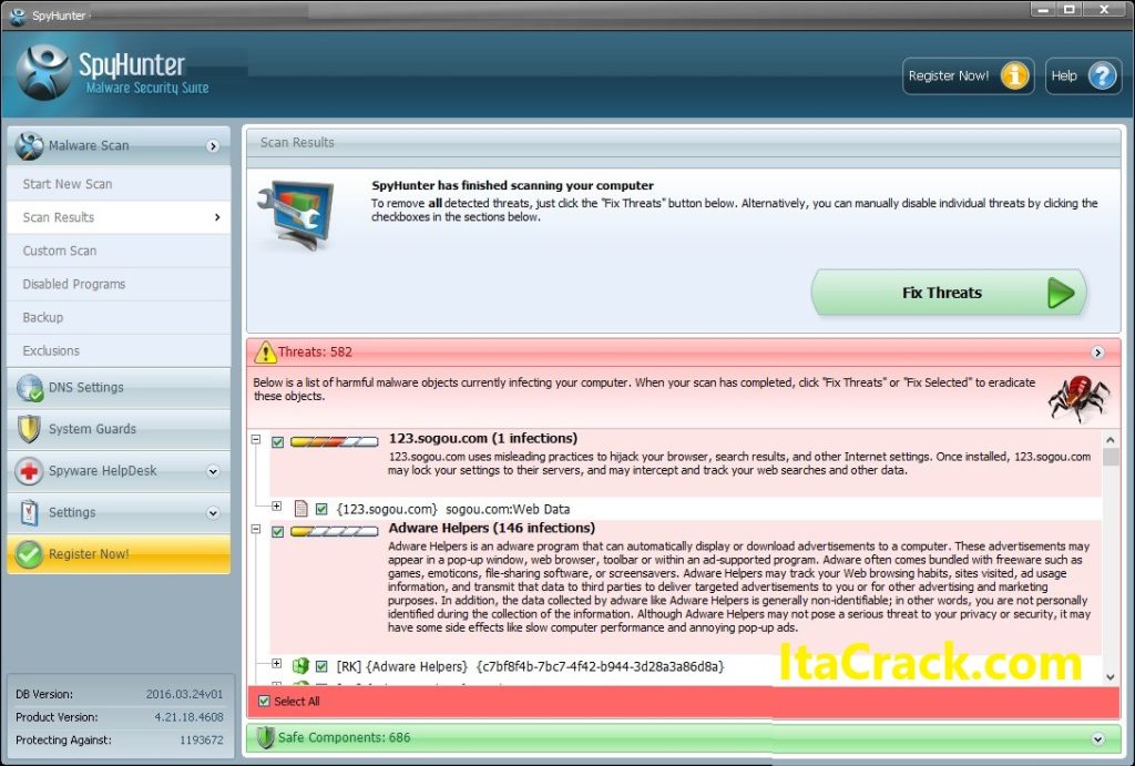 SpyHunter 6.0.1 Crack Con Activation Key 2024 Scaricare