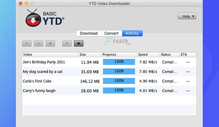YTD Video Downloader Pro 7.6.3.3 Craccato + Serial Key Screenshot