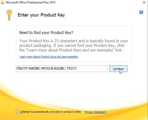 Microsoft Office 2010 Crack + Product Key 64 bit Screenshot