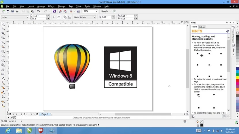CorelDRAW Graphics Suite X61