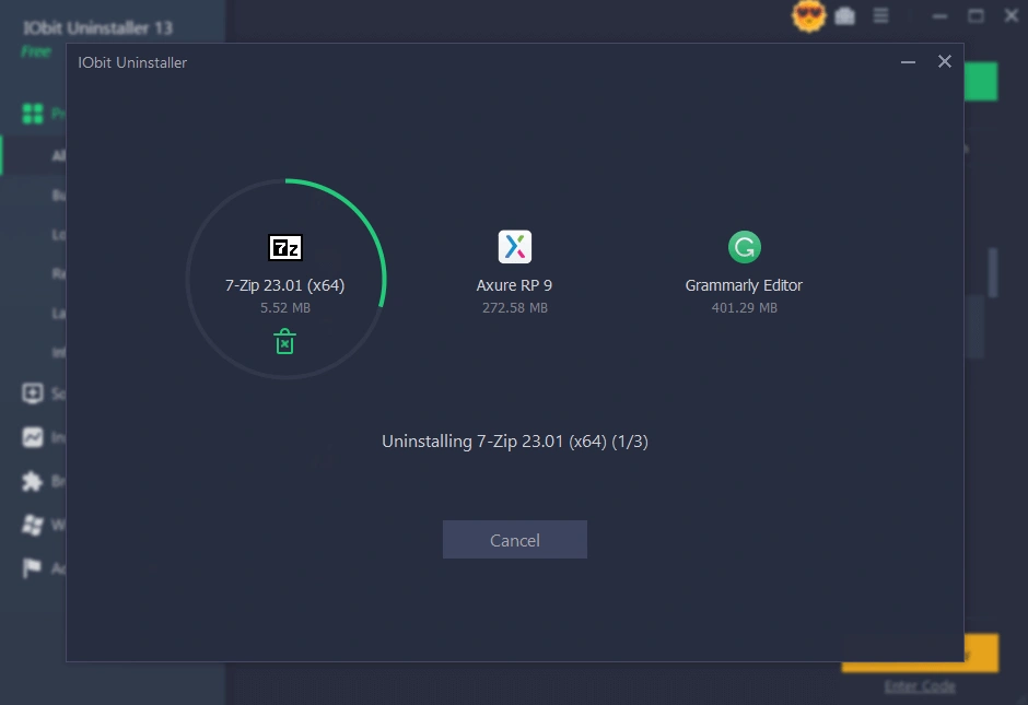 IObit Uninstaller Pro