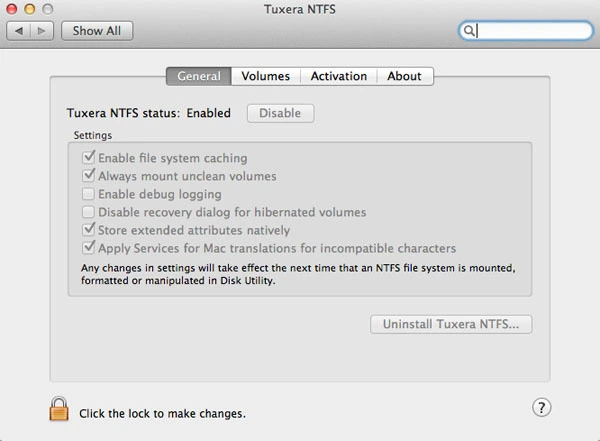 Tuxera NTFS Gratis