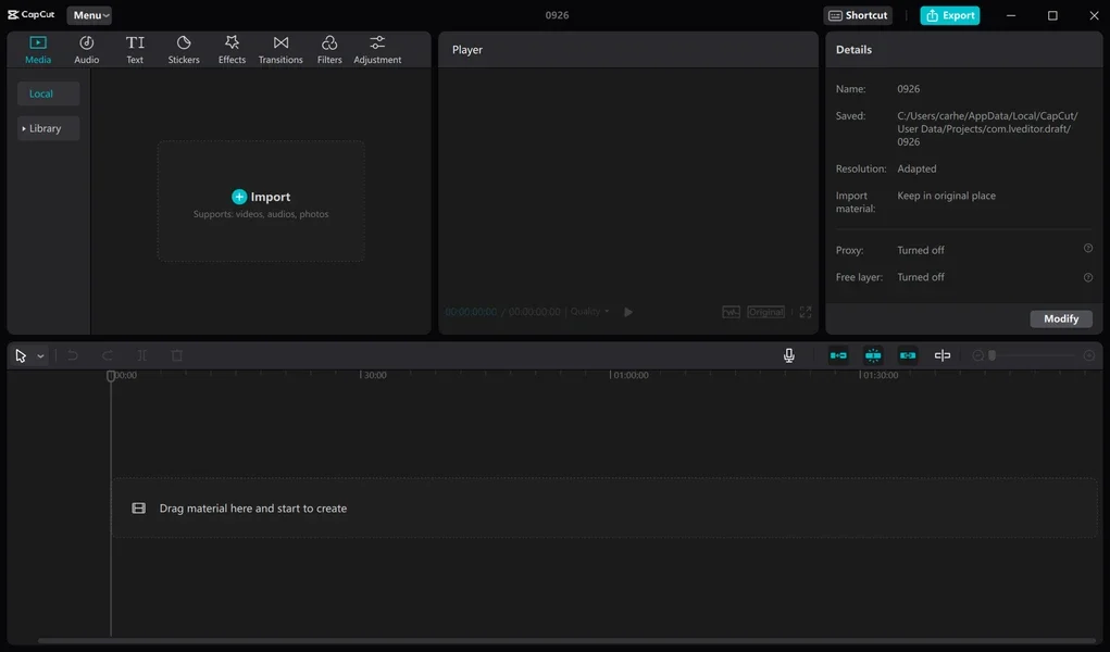 Capcut Desktop Ita 1