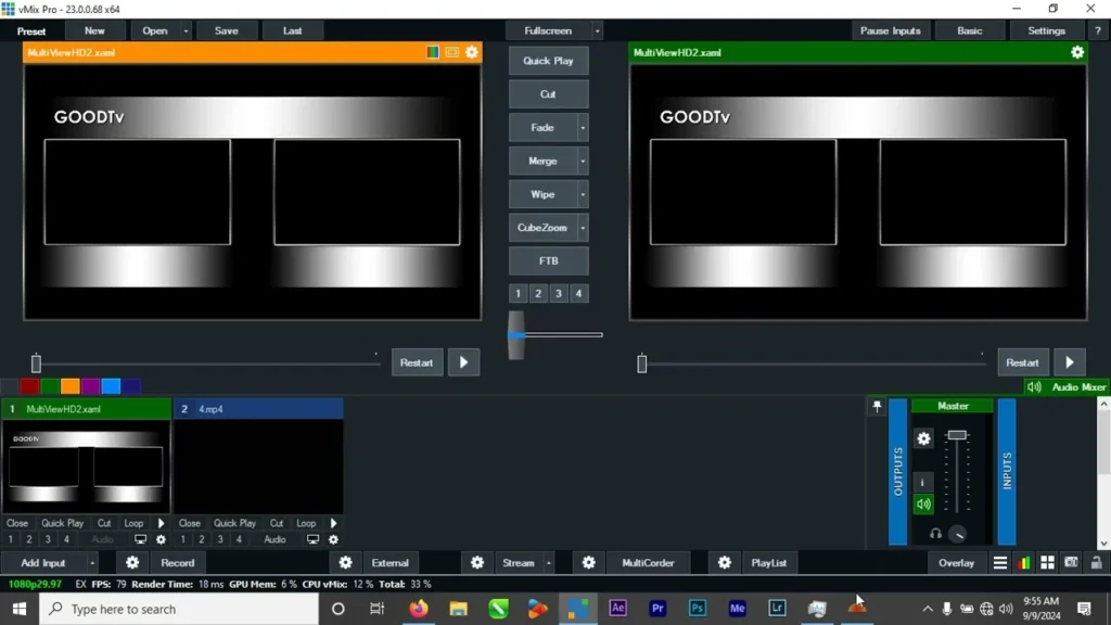 vMix versions